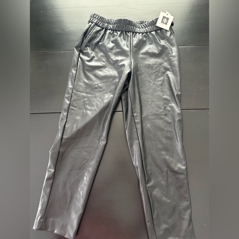 Anne Klein Vegan Leather Pants